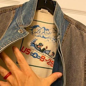 Le Arsi’ Vintage lines vest Men’s Medium